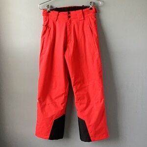 Kids KJUS Snow Ski Snowboard Pants Red Unisex Size 140/10